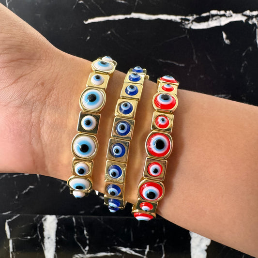 PULSERA OJO CUADRADO