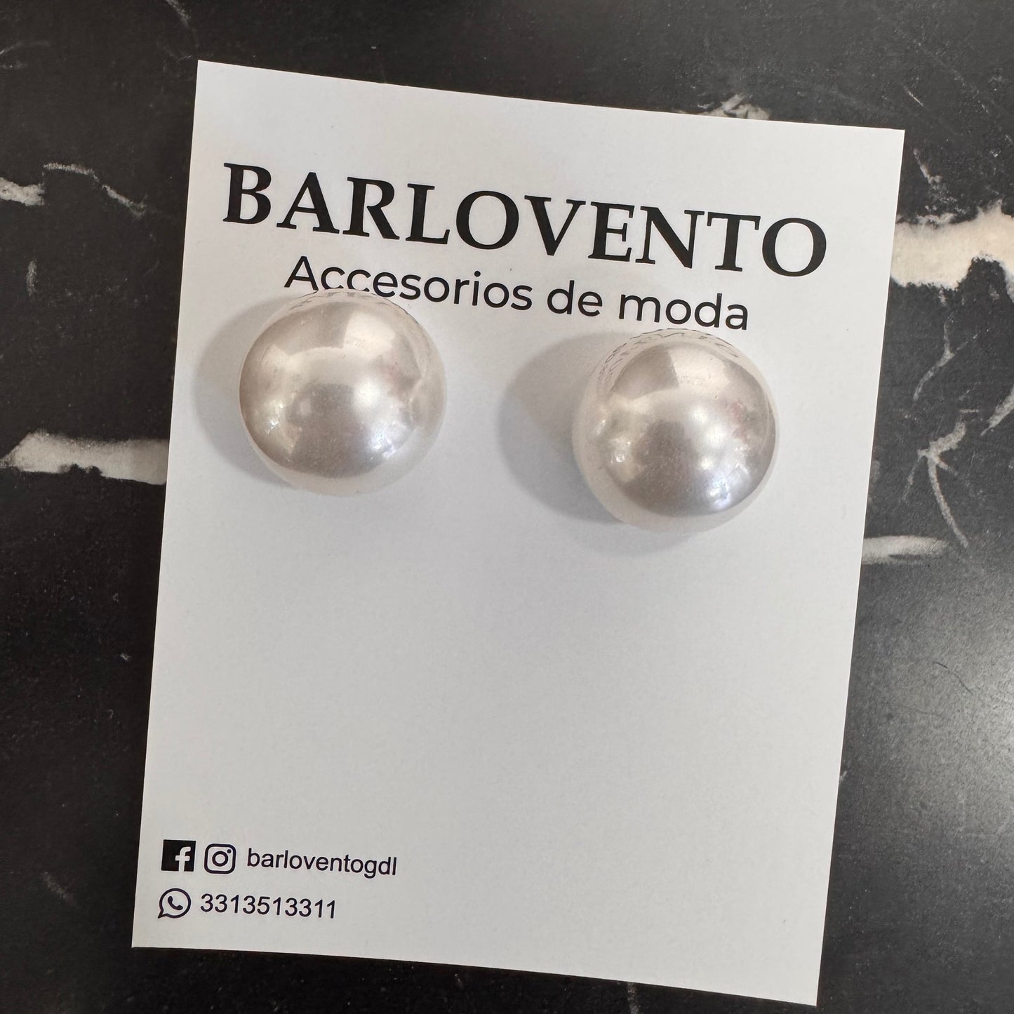 ARETE MAXI PERLA