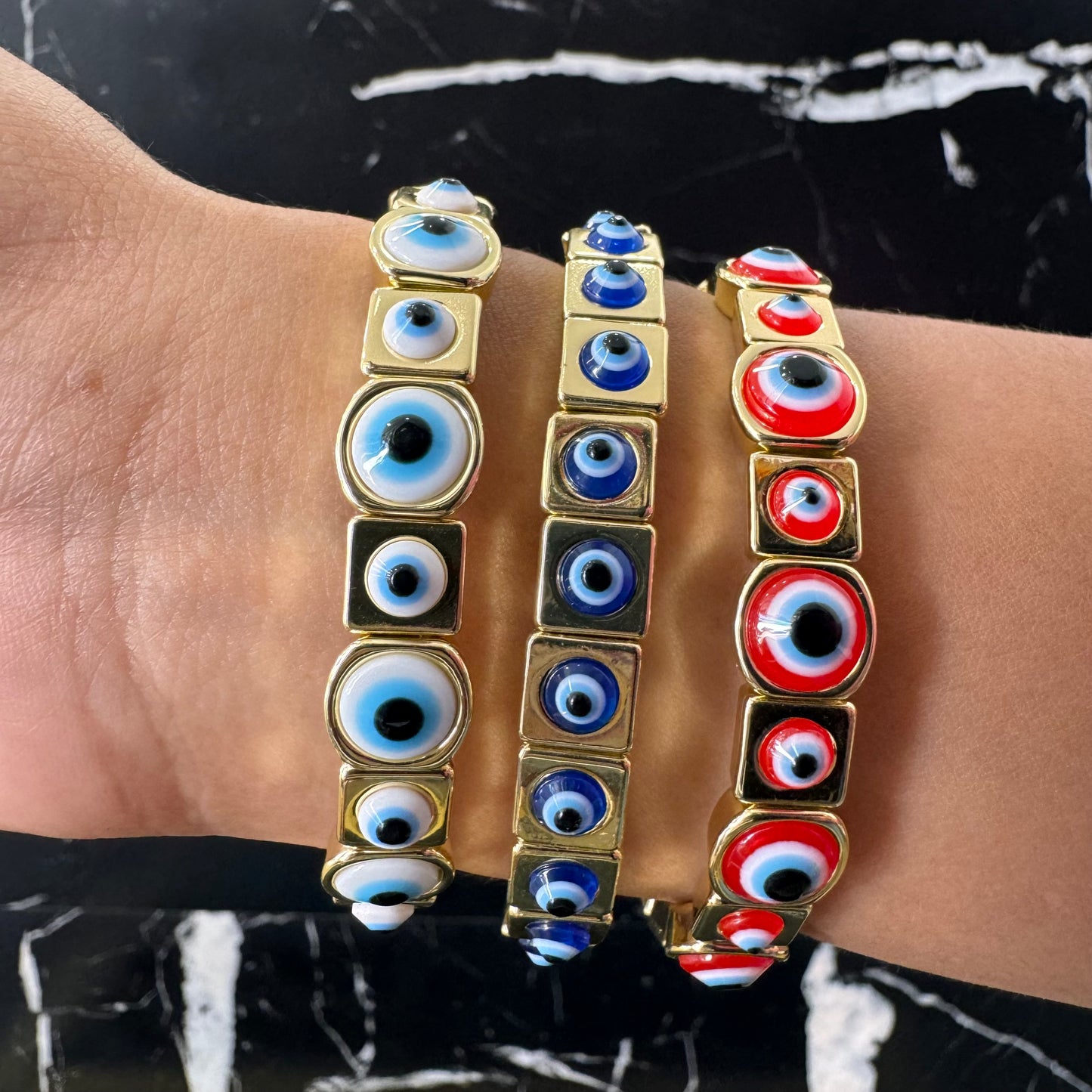 PULSERA OJO CUADRADO