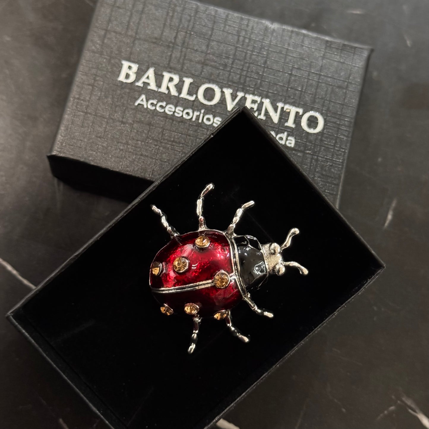 BROCHE LADYBUG