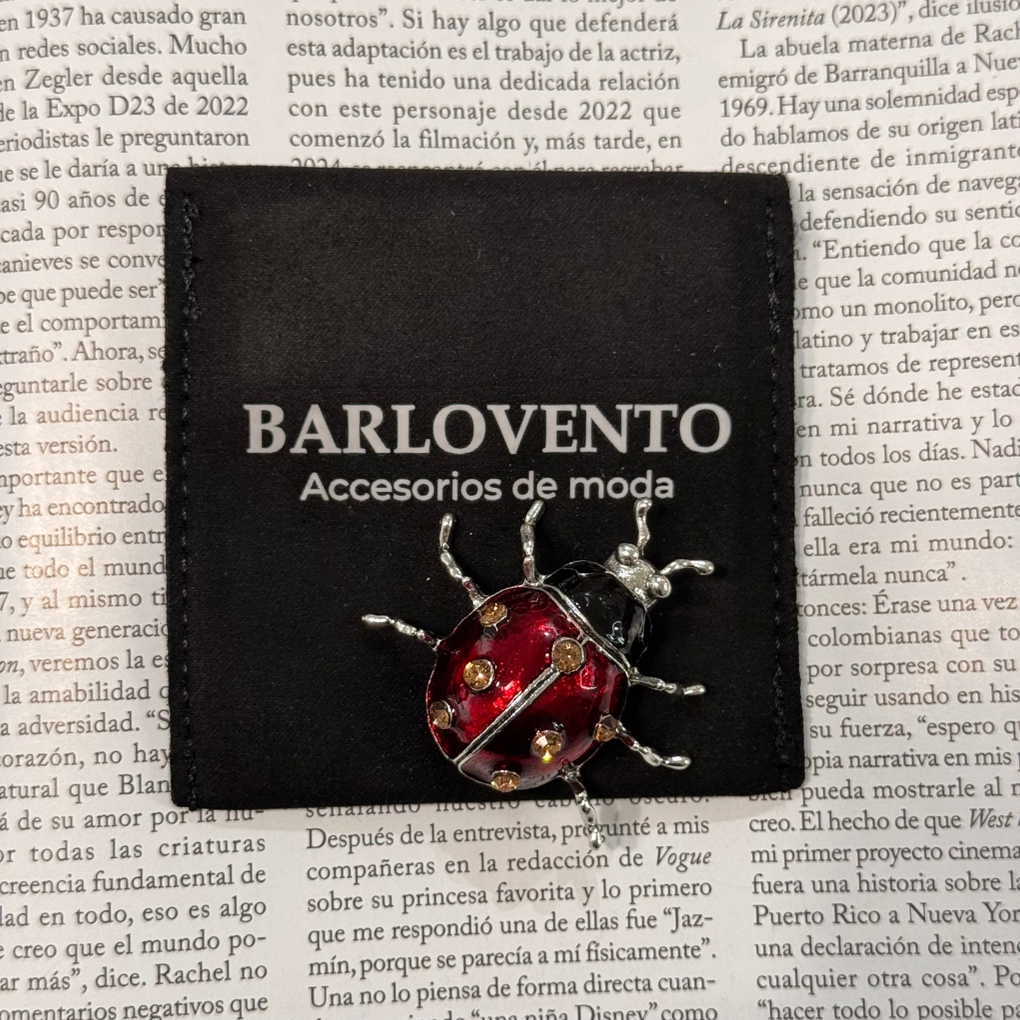 BROCHE LADYBUG