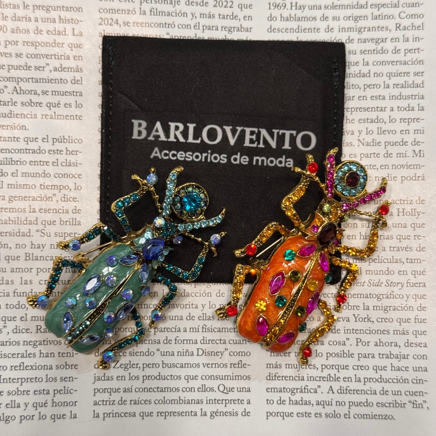BROCHE ESCARABAJO