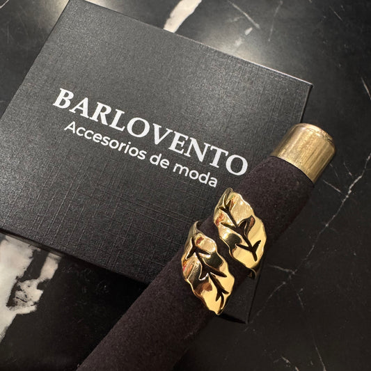 ANILLO HOJAS